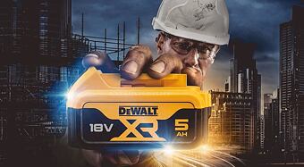 DeWalt získejte akumulátor 5Ah zdarma k vybraným kombo sadám 13.4.-14.6.2026