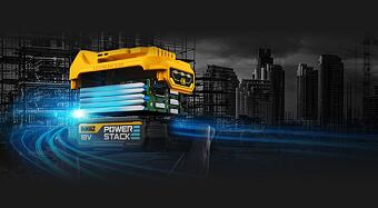 DeWalt 18V XR POWERSTACK - nové baterie s plochými články pro aku stroje