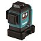 MAKITA SK700D aku čiarový laser 10,8V/12V CXT, červený, bez batérie