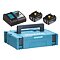 MAKITA 198116-4 sada 2*BL1860B akumulátor 18V/6Ah + DC18RC nabíječka + systainer