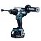 MAKITA DHP492RTJ aku bezuhíková příklepová vrtačka LXT 18V/2*5Ah, 130Nm, 0-550/2100 ot./min., MAKPAC