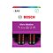 BOSCH baterie LR03UA4B/00 AAA ULTRA ALKALINE, 4ks