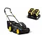 PROTECO aku sekačka 40V, 2*20V/6Ah, záběr 380mm, bezuhlíkový motor, 51.10-SA-37-AKU