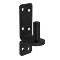DOMAX držák čepu d.16mm/25mm černý