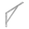 DOMAX konzola zpevněná 250*150*20*3.0mm, galvanický Zn WSWP250/20