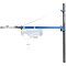 GÜDE otočné rameno pro lanové zvedáky Typ 1200, nosnost 600kg, vyložení 730-1100mm 1715