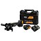 DeWalt DCG45MP2T aku bezuhlíková úhlová bruska 125mm, 18V/2*5Ah, kufr, edice McLaren F1