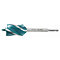 MAKITA E-26711 vrták do dřeva 35*165mm, čtyřbřitý, stopka šestihran 1/4" i pro rázové utahováky