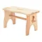 stolička dřevěná 38*19*21cm, nosnost 100kg, borovice, 716050