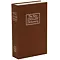 trezor - kniha 240*155*55mm hnědý 523943