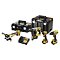 DeWALT DCK429P3T aku sada aku nářadí 18V/3*5Ah XR LiIon, TSTAK kufr