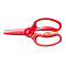 FISKARS 1064067 nůžky dětské trénovací, 13cm, červené