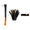 FISKARS set sekera X17 + ostřič Xsharp + rukavice, 10516