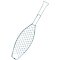 rošt na ryby 36*13cm 4900629