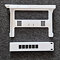 3D Tisk rackmount pro Fortinet Fortigate 40F/50G, díry pro keystone