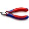 KNIPEX 6212120 šikmé štikacie kliešte pre elektroniku 120mm, 58HRC, dvojitá pružina