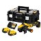 DeWalt DCG409P2T aku úhlová bruska 18V/54V/2*5Ah FLEXVOLT ADVANTAGE, 125mm, TSTAK