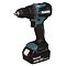 MAKITA DDF490SFJ aku vrtačka bezuhlíková 18V/2*3Ah LXT Basic, 65Nm, 500-1900 ot./min