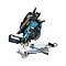 MAKITA LH001GZ aku stolní a pokosová pila s AWS 260mm Li-ion XGT 40V, (2100W), bez baterie