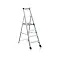 ELKOP schůdky jednostranné AL 4 (850mm) SHR P 804, nosnost 150kg, PROFI, 470131