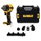 DeWalt DCD803NT aku bezuhlíková příklepová vrtačka a 4 výměnné hlavy 18V, 73Nm, kufr TSTAK, bez aku