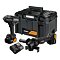DeWalt DCK2225MP2T aku sada DCG45M+DCF99M, 18V XR, 2*5Ah, kufr Tstak