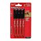 MILWAUKEE 4932480551 značkovače INKZALL s jemným hrotem 1mm, černý, sada 4 ks