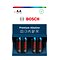 BOSCH baterie LR6PA4B/00 AA PREMIUM ALKALINE, 4ks