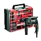 METABO SBE 650 SET mobilní dílna příklepová vrtačka 650W s příslušenstvím v kufru