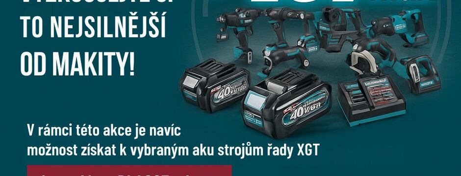 Vyzkoušejte si to nejsilnější od Makity!