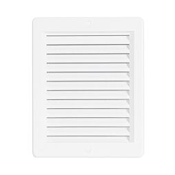 HACO mřížka větrací 150*200mm se síťovinou PH bílá 413027