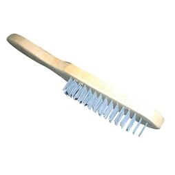 kartráč drátěný čtyřřadý ruční, dřevěná rukojeť 552071/22033