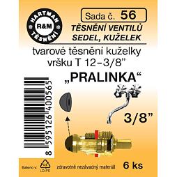 HARTMAN těsnění tvarové pro kuželky vršku T 12-3/8" "Pralinka", sada č. 56