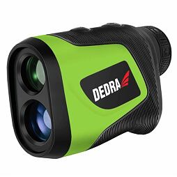 DEDRA laserový diaľkomer monokulárny 3-1000m, 3,7V/750mAh, meranie rýchlosti 0-300km/h, MC0940