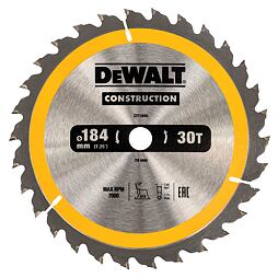 DeWalt DT1940 pílový kotúč 184*16mm, 30z, ATB 10°, univerzálny rez