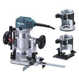 MAKITA RT0702CX2J frézka kombinovaná s príslušenstvom 710W, 6/8mm, systainer MAKPAC