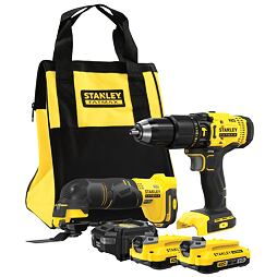 STANLEY SFMCK213D2S aku súprava SFMCD711 + SFMCE500, FATMAX V20, 18V/2Ah