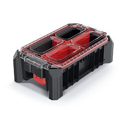 KISTENBERG organizér MSX 228*368*126mm, čierny, prepážky