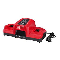 MILWAUKEE M18 DBSC supernabíječka se dvěma sloty, aktivní chlazení