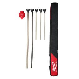 MILWAUKEE 4932498013 AT-4 sada flexi mikrohadic dlouhý dosah AIR TIP, kompatibilita s prům.vysavači