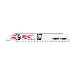 MILWAUKEE 48005184 pílky do chvostovky, Thin Kerf 150*1,4mm 18Tpi, kov, meď, nerez 5ks