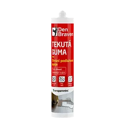 DEN BRAVEN tekutá guma na podlahy, transparent, 280ml 20602DBX