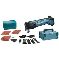 MAKITA DTM51ZJX2 Aku multifunkční nářadí 18V + sada příslušenství 39ks, Makpac