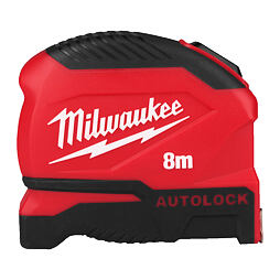 MILWAUKEE 4932498774 svinovací metr 8m-25, Autolock gen. 2, 25mm šířka, nárazuvzdorný