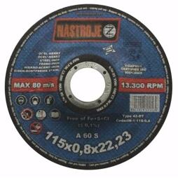 NÁSTROJE CZ kotúč rezný 125*0,8mm oceľ, nerez IM-1-125-0,8