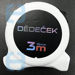 FESTA svinovací metr se jménem 3m 16mm DĚDEČEK 13516