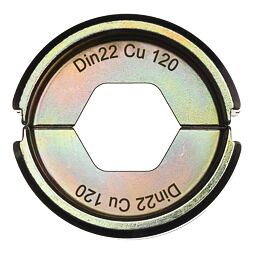 MILWAUKEE 4932451750 krimpovací čelisti DIN22 Cu 120