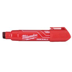 MILWAUKEE 4932471560 značkovač INKZALL „XL“ červený, rýchloschnúci, betón+drevo+kov+plast