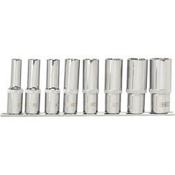 NEO TOOLS sada hlavic 1/2" prodloužených 08-650