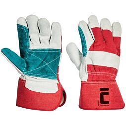 ČERVA rukavice MAGPIE kombinované 11" zdvojená dlaň z hovädzej štiepenky 0101001899110